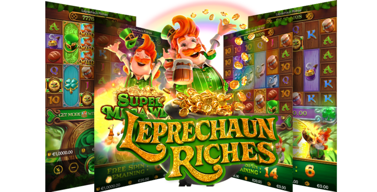 เกมสล็อตสุดฮิต Leprechaun Riches ค่ายPg